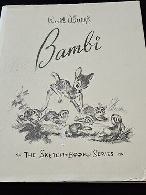 Walt Disney's 'The Sketch Book Series' BAMBI